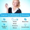 Serenilite Stress Balls, Anxiety Relief Items, Grip Strength Trainer, Meditation Accessories, Physical Therapy Equipment, Fidget Ball, Stress Balls for Adults, Hand Grip Exerciser Strengthener - Image 6
