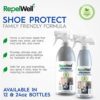 RepelWell Shoe & Boot Protect Stain & Water Repellent (12oz) Eco-Friendly, Pet-Safe Spray Keeps Your Fabric, Leather & Suede Footwear Clean, Dry and Looking Like New - Image 7
