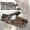 Camo Hunting Gloves Lightweight Pro Anti-Slip Shooting Gloves Waterproof Warm Glove with Trigger Finger Outdoor Hunting Camouflage Gear Archery Accessories - Image 5