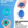 Hand Grip Exerciser Strengthener (5 Piece Set) for Kid Adult, Adjustable Grip Strength Trainer, Hand Squeezer Grip Stress 3D Balls, Finger Strength Trainer for Workout, Stress Relief - Image 5