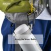 Booms Fishing CC2 Carabiner Clip, 2.3" Small Carabiner Keychain, Multi-use Aluminium D Ring Caribeener Clips - Image 2