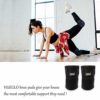 HUEGLO Protective Knee Pads for Dancers,Volleyball Knee Pad for Girls,Soft Sponge Knee Pads for Avoid Floor Burns & Bruising,1Pair,Medium - Image 6