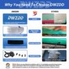 Dwzdd Air Track Tumbling Mat 10ft/13ft Blow up Gymnastic Mats with Electric Inflatable Pump, Repair Kit, Bag for Home/Training/Yoga/Water - Image 3