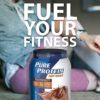 Pure Protein Powder, Whey, High Protein, Low Sugar, Gluten Free, Rich Chocolate, 1 lb - Image 5