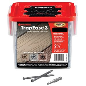 Trapez Scrw2.5"Gry 350pc