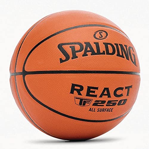 Spalding React TF-250 Indoor-Outdoor Basketball - Image 2
