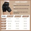 Natural Feelings 4 Pack Biker Shorts for Women-8" Workout Athletic Gym Sports Yoga Shorts Pants High Waist Cycling Shorts - Image 6