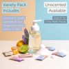 Tirtyl Hand Soap Single Kit - Glass Foaming Dispenser + 4 Tablet Refills - Compostable Packaging - Variety Fragrances - 32 fl oz total (makes 4x 8 fl oz bottles of soap) - Image 4