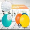 4 PCS Grip Strеngth Trainеr Hand Ball - Strеss Balls for Hand Workout, Wrist Strengthener, Grip Strengthener - Squishy Strеss Relief Balls for Adults, Kids - Thеrapy Wrist Exerciser for Anxiеty Relief - Image 3