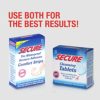 Secure Comfort Strips Waterproof Denture Adhesive - Zinc Free - Extra Firm Hold For Lower Dentures - 15 Strips - Image 7
