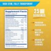 Ryse Project Blackout Pre Workout | Pump, Energy, Strength | Caffeine, Vitacholine, Nitrates, and Theobromine | 25 Servings (Sunny D Tangy Original) Servings Based ON Weight NOT Volume - Image 4