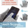 Cut Resistant Gloves|Comfort Stretch Fit Touchscreen Work Gloves|Warehouse Glove with Firm Grip for Men And Women - Image 3