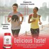 Mary Ruth's 5-1 Immunity Gummies with Elderberry for Kids & Adults | Cherry | Pectin Based | Vegan | 90 Count - Image 2