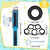 3 Pcs Hand Finger Exerciser Finger Stretcher Set, Hand Grip Strengthener Grip Strength Trainer Finger Exerciser Finger Strengthener Finger Resistance Band for Forearm Workout Wrist Thumb Pain Relief - Image 2