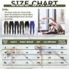 COOLOMG Women High Waist Yoga Pants with Pockets, Thick Tummy Control Workout Running Leggings - Image 2