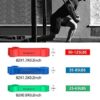 WSAKOUE Pull Up Assistance Bands, Resistance Bands Set for Men & Women, Exercise Bands Workout Bands for Working Out, Body Stretching, Powerlifting, Resistance Training (Set-4) - Image 4