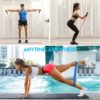 Resistance Bands Set 17pcs, Resistance Band, Exercise Bands Fitness Workout with Wide Handles, Door Anchor, Steel Clasp, Carry Bag, Ankle Straps for Home Gym Outdoor Travel - Image 7