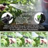 IRRIGLAD Hose Nozzle 2 Pack, Full Size Pistol Grip Water Nozzle Sprayer with Threaded Front, High Pressure Nozzle, Adjustable Spray Water Flow for Watering Plants, Showering Pet, Washing Car, Cleaning - Image 3