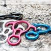 Bassizo 50KN Rescue 8 with Ears, Figure 8 Descender Belaying and Rappelling Climbing Gear for Rope Peak Rescue Rock Tree Training Outdoor Aerial Yoga 7075 Aluminum Alloy - Image 5