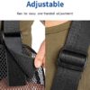 Cool Mesh Arm Sling Medical Shoulder Immobilizer Thumb Support Rotator Cuff Wrist Brace Strap Lightweight Breathable Comfort for Broken&Fractured Bones - Image 4