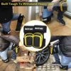 Hurricane Knee Pads for Work, Knee Pad for Construction, Knee Pad with Extra Thick Foam Gel, Heavy Duty Support Anti-Slip Knee Pads for Construction Cleaning Flooring Garden Mechanic Work, Automotive Repair with Extra Size Stretchable Straps to Save Your Knees - Image 4