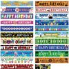 Large Circus Carnival Banner, Circus Carnival Party Supplies Decorations, Carnival Birthday Party Supplies, Both Indoor Outdoor (9.8 x 1.6 feet) - Image 7