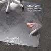 Staples 567298 45-Inch X 53-Inch Low Pile Carpet Chair Mat Lip - Image 3
