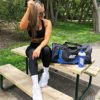 NEW YOUNG 3 Pack Leggings with Pockets for Women,High Waisted Tummy Control Workout Yoga Pants - Image 9