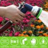 Garden Hose Nozzle Heavy Duty Spray 9 Adjustable Patterns Metal Water Jet Hose Sprayer Hand Gun Grip Trigger for Cleaning/Watering Lawn and Garden/Pets Shower by SUNRICH - Image 2
