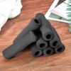 Cane Grip Replacement Cane Grip Foam Cane Handle Grip Replacement Offset Cane Grips Walking Cane Hand Grip Foam Handle for Cane Bicycle Handlebars 4.53 x 0.98 x 0.98 Inch, Black (4 Pieces) - Image 4