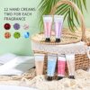 Hand Cream Gift Set, Shea Butter Hand Cream for Women Gift Set, Moisturizing Hand Lotion for Dry Hands Best Birthday/Holiday Gift for Her, Pack of 12 with Travel size, 1.0 oz Tube - Image 2