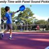 Panel Sound USAPA Approved Pickleball Paddle Lightweight Pickleball Paddles Set of 2,Pickleball Rackets Set, 1 Carrying Case, 2 Cooling Towels & 4 Balls - Image 6