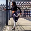 FITTOO Hight Waisted Printed Leggings Sexy Gym Fitness Yoga Pants for Women - Image 3