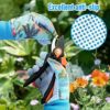 Colwelt Gardening Gloves for Women, Women Soft Jersey Garden Gloves with Non-Slip Dot, Floral Printed Garden Work Yard Gloves - Image 3