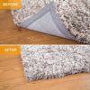 Home Techpro Rug Pads Grippers, 12 PCS Non Slip Washable Grippers for Rug, “Vacuum TECH” - New Materials to Anti Curling Rug Pad : Keep Your Rug in Place & Make Corner Flat and Easily Peel Off (12) - Image 4