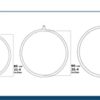 CircusPro Premium Aerial Hoop Lyra - Handmade Single Point Aerial Lyra Hoop 33inch - 640Lbs Capacity Strength Tested Aerial Hoops for Home, Gym and Dancing Studio - High-Quality Aerial Equipment - Image 4