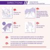 Hand Mask, Hand Peel Mask 5 Pack, Moisturizing Gloves, Hand Treatment Mask, Moisture Enhancing Gloves for Dry Hands, Moisturizes Rough Skin for Women or Men (Lavender Hand Mask) - Image 5