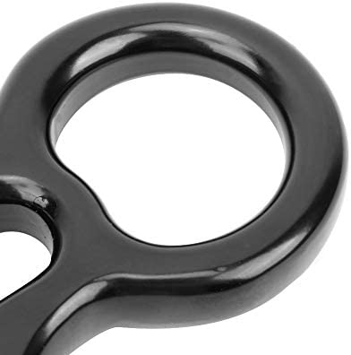 Rehomy Descender Figure with Large Bent-Ears Belay Device for Rappelling Mountain Climbing Aerial Yoga1 Yoga Yoga Supplies Fitness Yoga Supplies Yoga Supplies Aerial Yoga Fixed Descender Fitness Yoga - Image 3