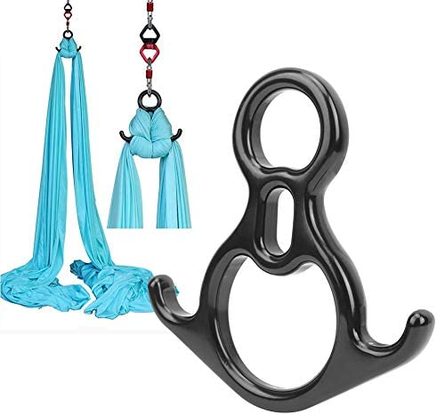 Rehomy Descender Figure with Large Bent-Ears Belay Device for Rappelling Mountain Climbing Aerial Yoga1 Yoga Yoga Supplies Fitness Yoga Supplies Yoga Supplies Aerial Yoga Fixed Descender Fitness Yoga - Image 8