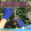 Coated Safety Gloves for Work - 8 Pair Pack, Firm Grip, General Purpose and Gardening, for Men and Women ( Size Small, Blue ) - Image 4
