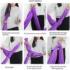 WTXDDQ Pink Aerial Yoga Yoga Hammock Set, Load for Inversion Exercise Pilates Gymnastics 5M,A - Image 7