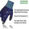 DEX FIT Premium Nylon Nitrile Work Gloves FN320; Firm Non-Slip Grip; Thin & Lightweight; Durable & Foam Coated; 3D-Comfort Fit; Machine Washable, Navy L (9) 12 Pairs - Image 2