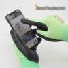 DEX FIT Nitrile Work Gloves FN330; Firm Non-Slip Grip; Thin & Lightweight; Durable & Foam Coated; Touchscreen Compatible; 3D-Comfort Fit; Machine Washable, Green L (9) 3 Pairs - Image 5
