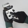 DEX FIT Nitrile Work Gloves FN330; Firm Non-Slip Grip; Thin & Lightweight; Durable & Foam Coated; Touchscreen Compatible; 3D-Comfort Fit; Machine Washable, Black XS (6) 3 Pairs - Image 5