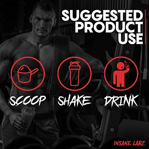 Insane Labz I am God Pre Workout, High Stim Pre Workout Powder Loaded with Creatine and DMAE Bitartrate Fueled by AMPiberry, Energy Focus Endurance Muscle Growth,25 Srvgs,Thou Shalt Not Covet Orange - Image 5