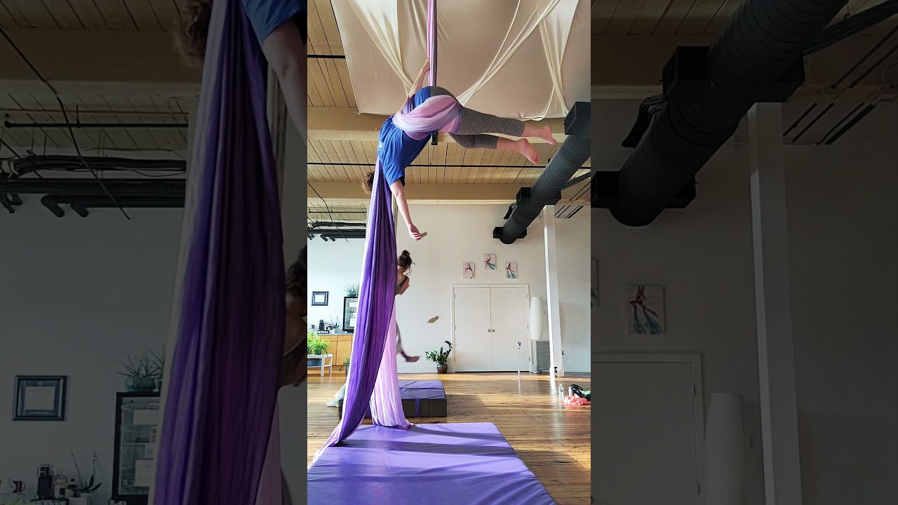 aerial silks coffin drop - AerialFitness