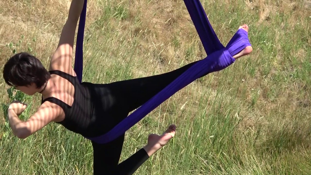Trampoline (Shaed) Aerial Silks Act AerialFitness