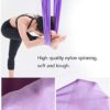 Anti-Gravity Yoga Hammock Flying Swing Aerial Traction Device Yoga Hammock Set Home Gym Hanging Belt Swing Trapeze (Color : Sky Blue) - Image 3