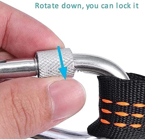 LJYT 5m,Yoga Swing,Aerial Yoga Swing Strong Antigravity Yoga Hammock/Sling/Inversion Tool for Gym,Home (Color : C) - Image 4