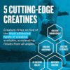 Beast Sports Nutrition Creature - 180 Vegetable Capsules - 5 Forms of Creatine + Creatine Optimizers - Improve Strength, Muscle Tone, Endurance, Recovery & Energy Production - 60 Servings - Image 4